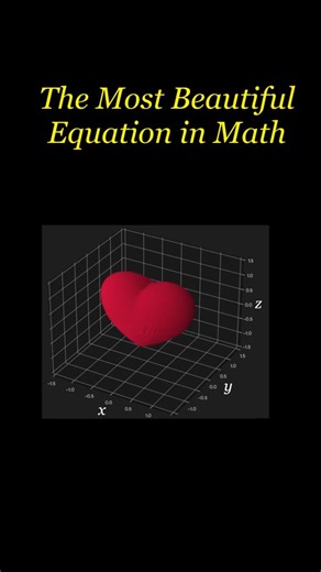 The Most Beautiful Equation in Math