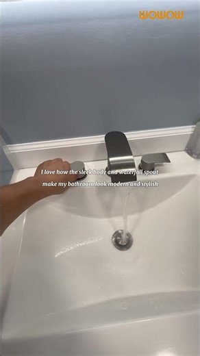 Effortless Cleaning And Luxury Waterfall Design 💫🧼