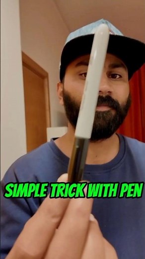 Easy pen trick #magic #tricks #illusion