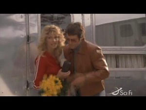 Tricia Helfer visits Ben Browder - SciFi Inside 2005