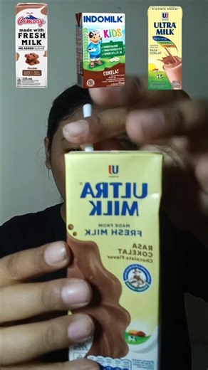 minum berbagai macam merek susu