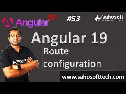 Route configuration in Angular 19 | Routing in Angular | Angular 19 Tutorials in Hindi