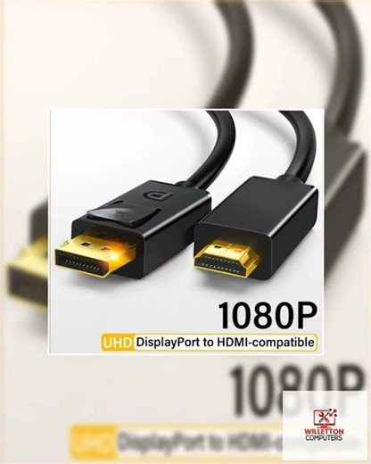 DisplayPort to HDMI | DP to HDMI | Compatible Cable