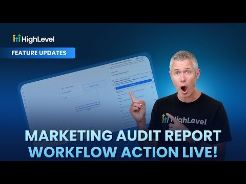 Marketing Audit Report Workflow Action Live!