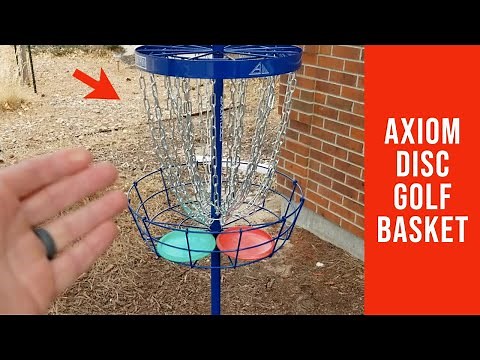 Axiom Disc Golf Basket- Unboxing and How to Setup