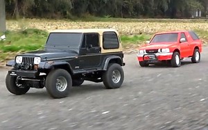 【双车越野】田宫遥控攀爬车 CC01&CC02 五十铃与吉普 遥控车