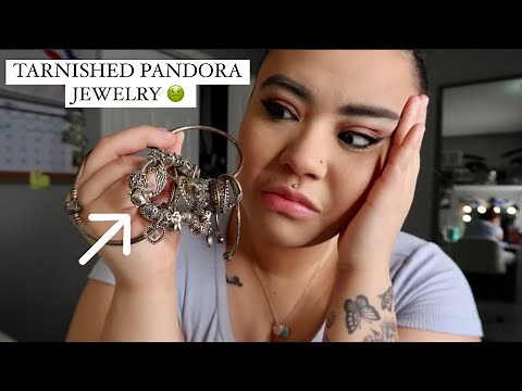 Cleaning My EXTREMELY TARNISHED Pandora Jewelry At Home