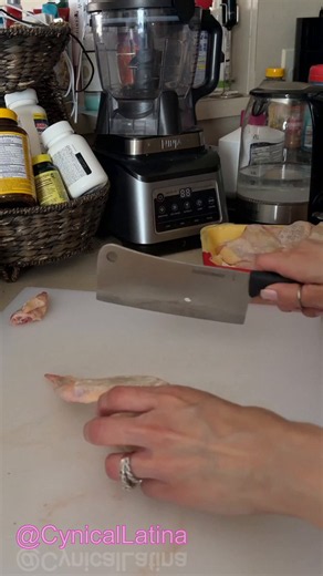 I made a cooking video... I did a post commentary and even added some music and subtitles. I went all out to show you how latinas cook. Follow me for more cooking tips! LMAO!