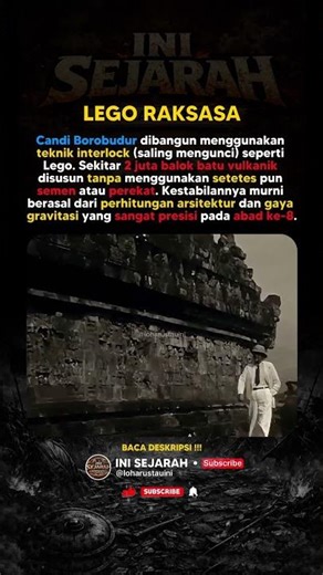 #loharustauini 2 Juta Batu Tanpa Semen #inisejarah #sejarahdunia