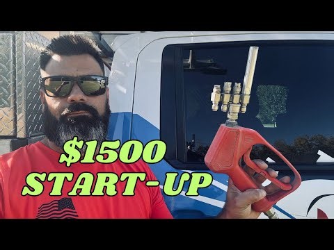 Start a Pressure Washing Business for $1,500 (Beginner Setup)