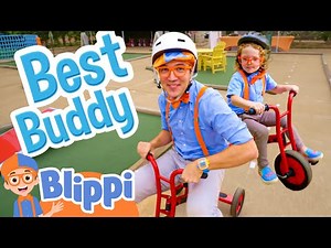 Blippi’s Best Buddies Song 🎵🤗 | BLIPPI MUSIC VIDEO! | Sing Along With Me! | Kids Songs