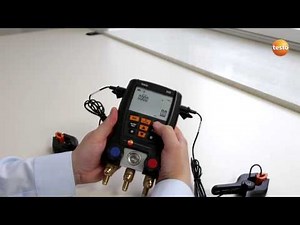 testo 550 Refrigeration Manifold - Step 4 - How to Select Measurement Modes