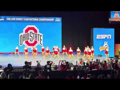 Ohio State University Dance Team Pom 2025