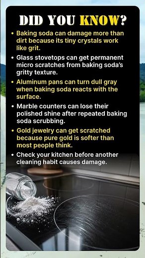 Why Baking Soda Can Ruin Expensive Surfaces