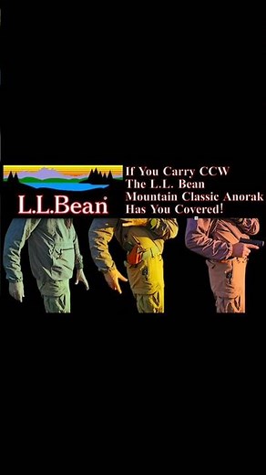 The Levergun Bum Presents: CCW? L.L. Bean Has You Covered #llbean #outdoors