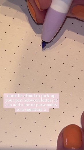 Adding some personality to a signature #lettering #handlettering #signature #cursive #handwriting | Brigid Carey