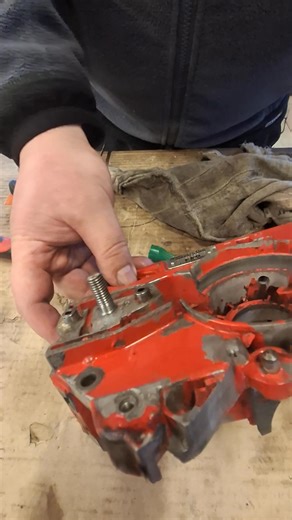 8.6K views · 33 shares | Chainsaw Solo 644 guide bar stud repair. | Baltic Forest & Garden | Facebook