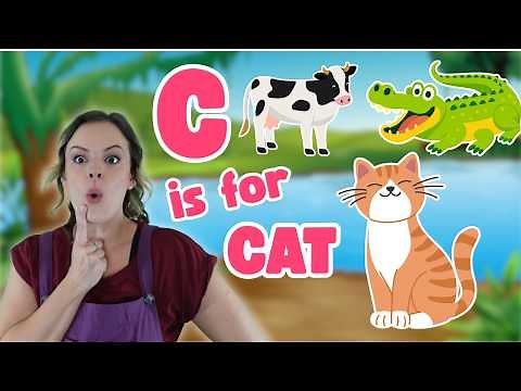 Learn the Letter C with Miss Katie 🔤 | Phonics, First Words & Toddler Learning