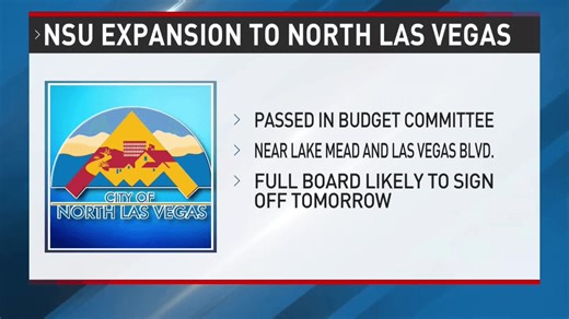 Nevada State University expansion to North Las Vegas advances
