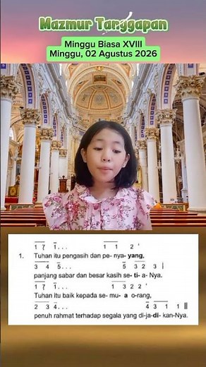Mazmur Tanggapan Minggu Biasa XVIII - Minggu, 02 Agustus 2026