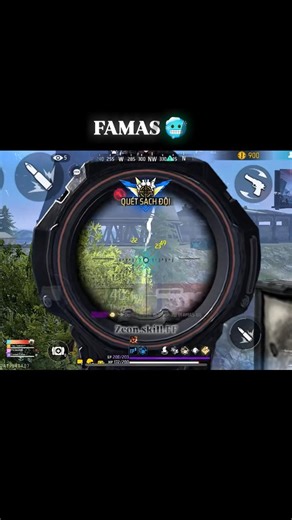 Zeo 💖 on Instagram: "🎨 SHOOTING FAMAS IS AN ART 🔥 | @zeon.skill.ff 😎 Famas isn’t just a gun — it’s pure skill and style 💥🎯 Every burst counts, every shot is art 😤⚡ 👉 Follow @zeon.skill.ff for more pro-level Free Fire plays 🎮🔥 #freefire #famas #ffskills #proplayer #zeonarmy #gamingreels #ffhighlights #zeonskillff"