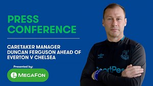 67K views · 2.3K reactions | It's time for Big Dunc's press conference ahead of the visit of Chelsea!  What would your starting XI be this weekend?  | Everton Football Club | Facebook