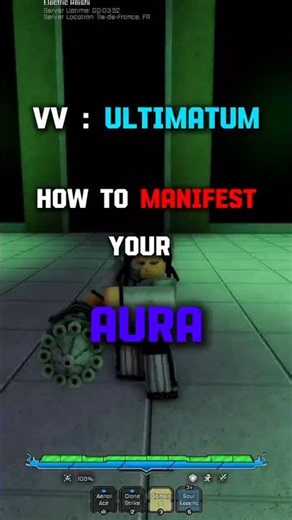 This IsThe Best Method On how To Manifest Your Aura | VV: ULTIMATUM #roblox #viral #vvultimatum