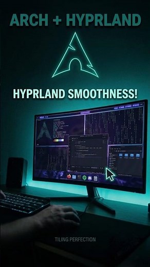 Arch Linux + Hyprland ⚡ #hyprland #archlinux
