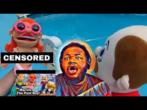SML Movie: Marvin The Pool Boy! (REACTION) #sml #jeffy #supermariologan 😂👙