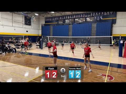 Leaside Flash vs. Toronto West - Set 1