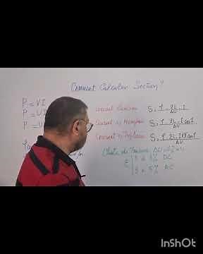 comment calculer la section d'un câble electrique