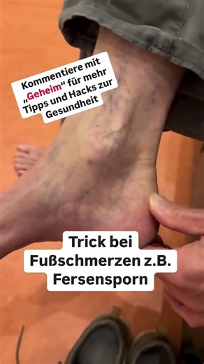 Fußschmerzen und Fersensporn sind sehr unangenehme Beschwerdebilder, die sehr viel mit Störungen im