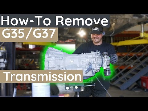 How to Remove a G35/G37 Sedan Automatic Transmission