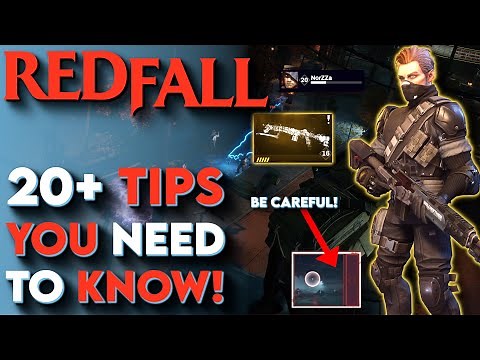 Redfall 20+ Critical Tips You Need To Know! - (Redfall Beginner's Guide)