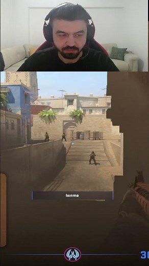 Counter Mid smoke window On Mirage #cs2
