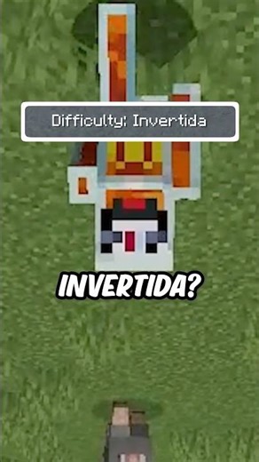 Reversed difficulty in Minecraft