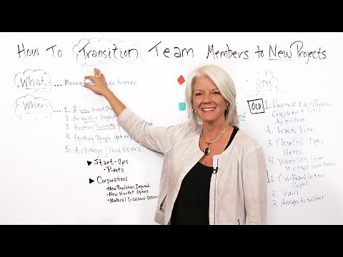 How to Transition Team Members to New Projects - Project Management Training