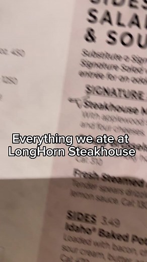 Exquisito Delmonico Steak en Longhorn Steakhouse