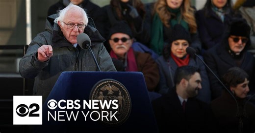 Zohran Mamdani inauguration | Sen. Bernie Sanders swears in NYC Mayor Mamdani