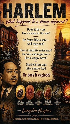 #DreamTrackAI Langston Hughes says What happens to a dream deferred?