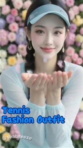 Tennis Fashion Outfit | 5 Court Styles #shorts #Outfit #Lookbook