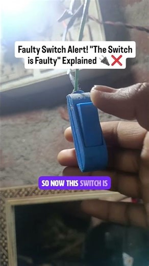 Faulty Switch Alert! "The Switch is Faulty" Explained 🔌❌