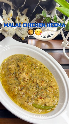 This Malai Chicken Keema melts in your mouth! 😍