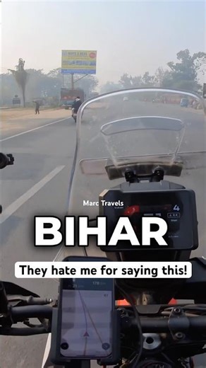 They hate me for saying this about Bihar!😳🇮🇳 #smog #bihar ‪@MarcTravels‬ #hate #india #trash