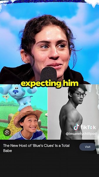 The best part about the new Blues Clues… #bluesclues #insanelychill #nostalgia #tmgstudios
