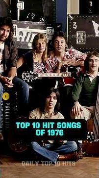TOP 10 HIT SONGS OF 1976 🎶✨ #classichits #vintagemusic #retromusic #music #shorts