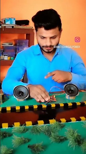 Automatic Street Light Project, New Science Project, Sound Energy Convert to Electric Energy