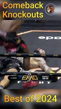 Comeback Knockouts | Best of 2024 #boxinglegends