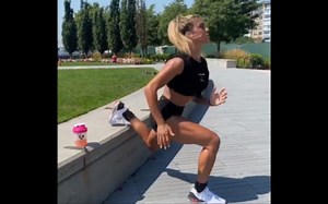 硬核女神 Heba Ali高难度HIIT挑战 燃爆心肺 敏捷弹跳爆发力量全面强大