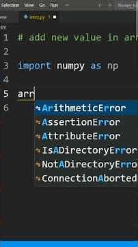Insert Function #numpy #short